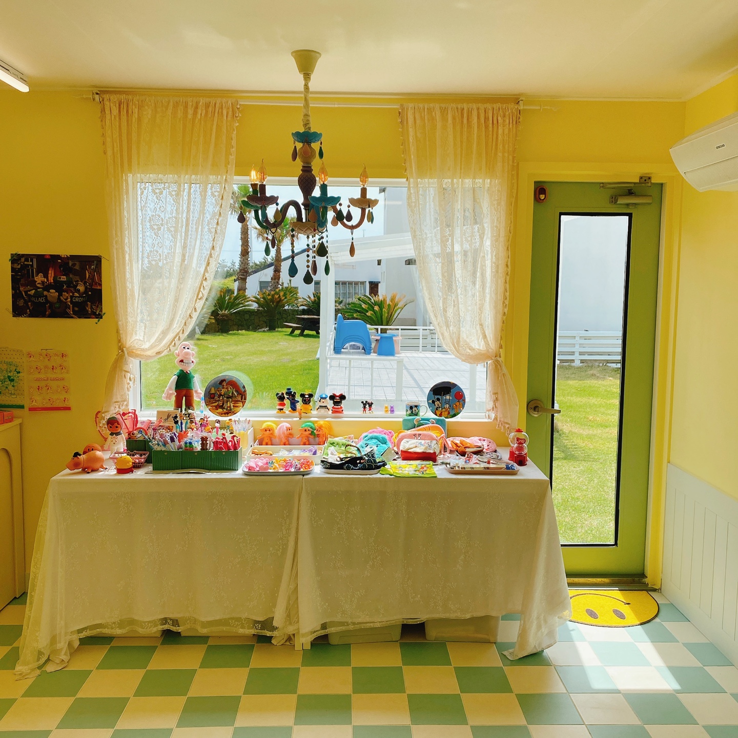 제주 한경 싱계물공원 바다목장 솜사탕 커피 그린구름 카페