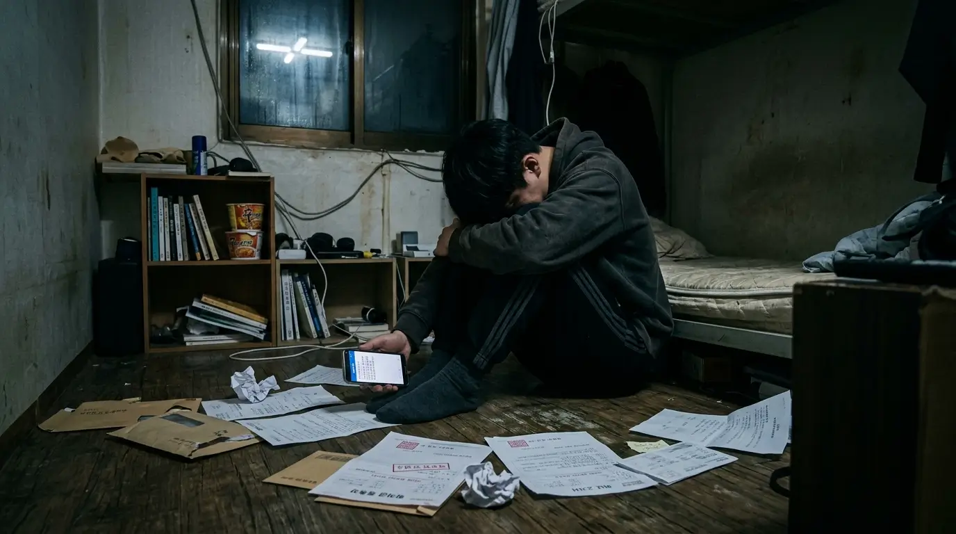 한국-청년-자금난-절망-고뇌-공감-묘사
