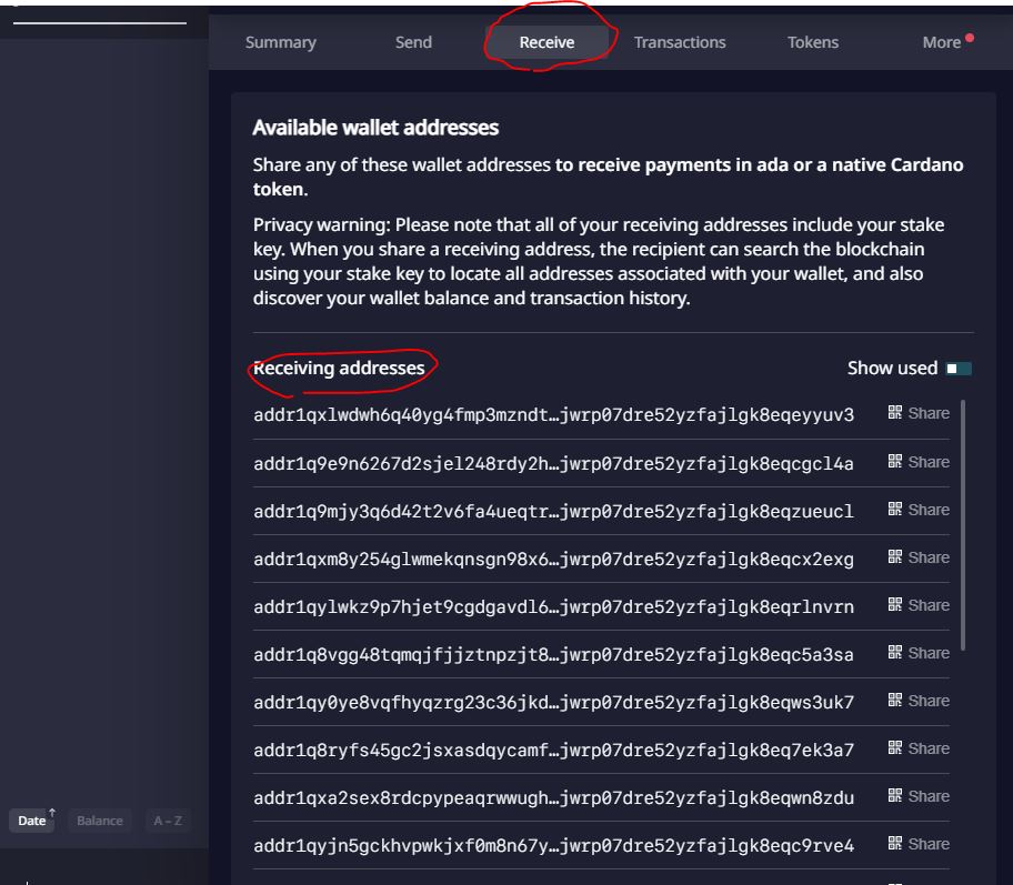 다이달로스-지갑주소