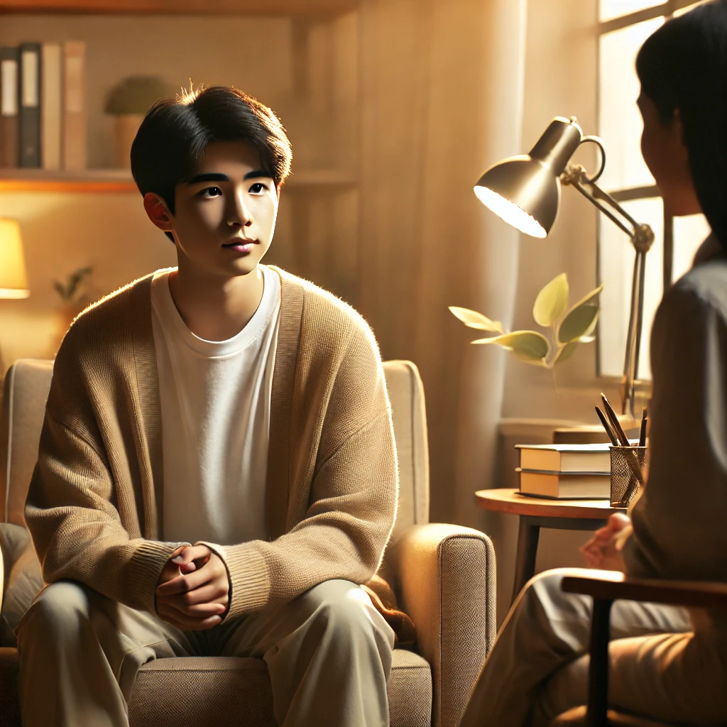 청소년 상담 이미지