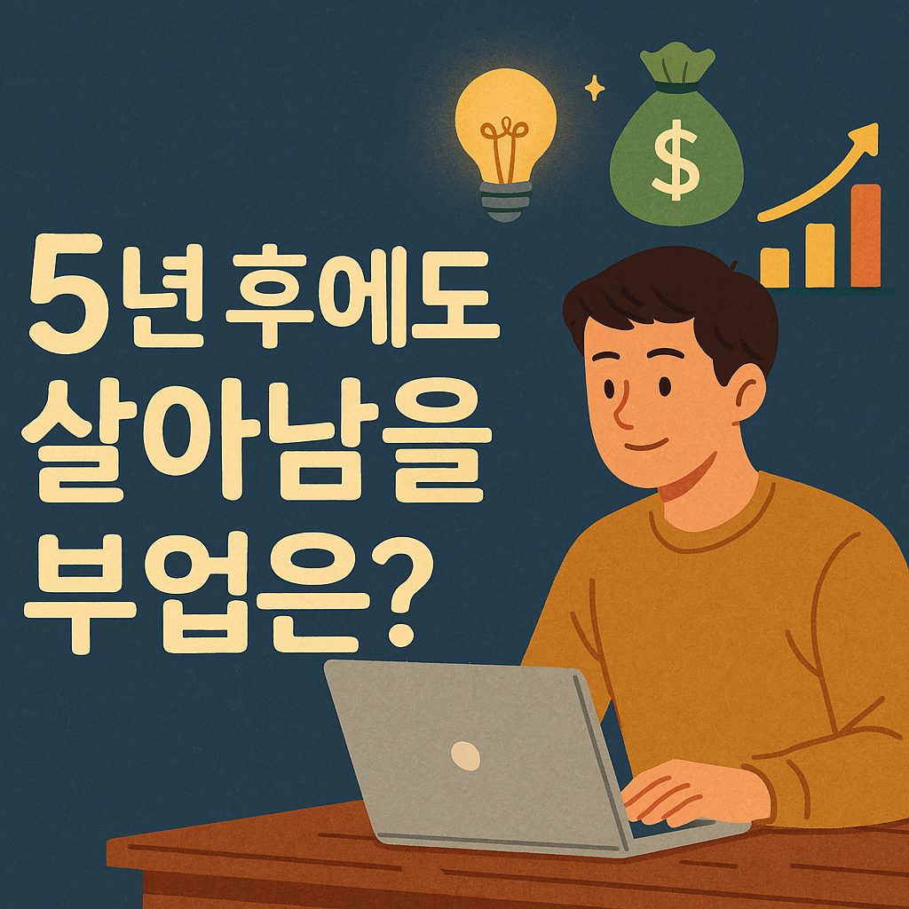 5년후 생존 부업