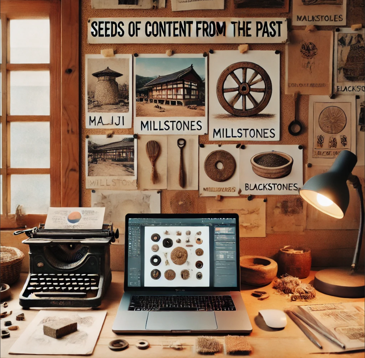 “과거에서 가져온 콘텐츠의 씨앗”