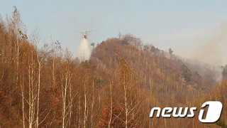 홍천 내면 산불 원인 위치 화재 불 피해