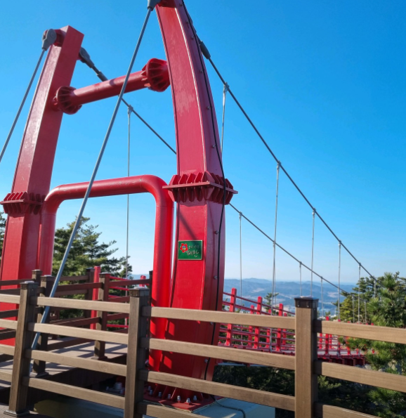 백화산 구름다리 정보 안내