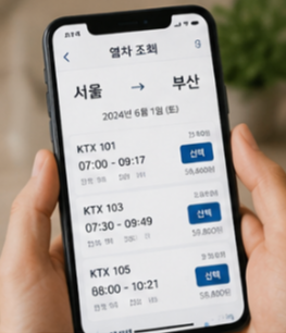 KTX 예매방법