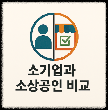 소기업과 소상공인 비교