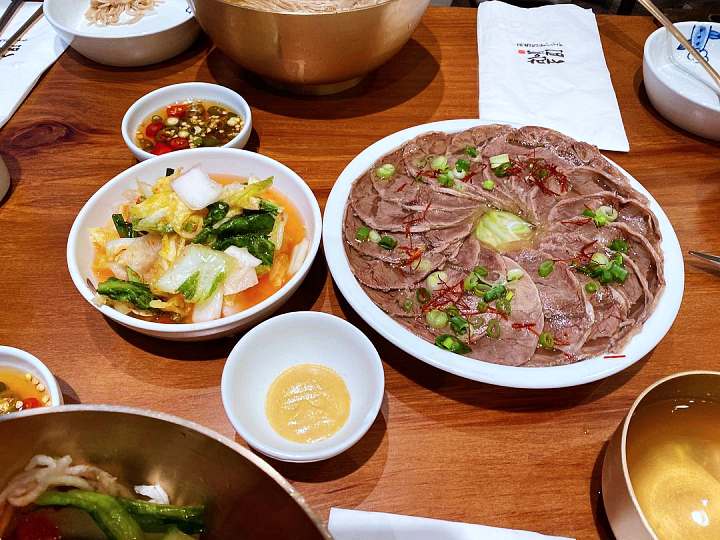 맛있는녀석들 평양냉면 평냉 한우 수육 만두