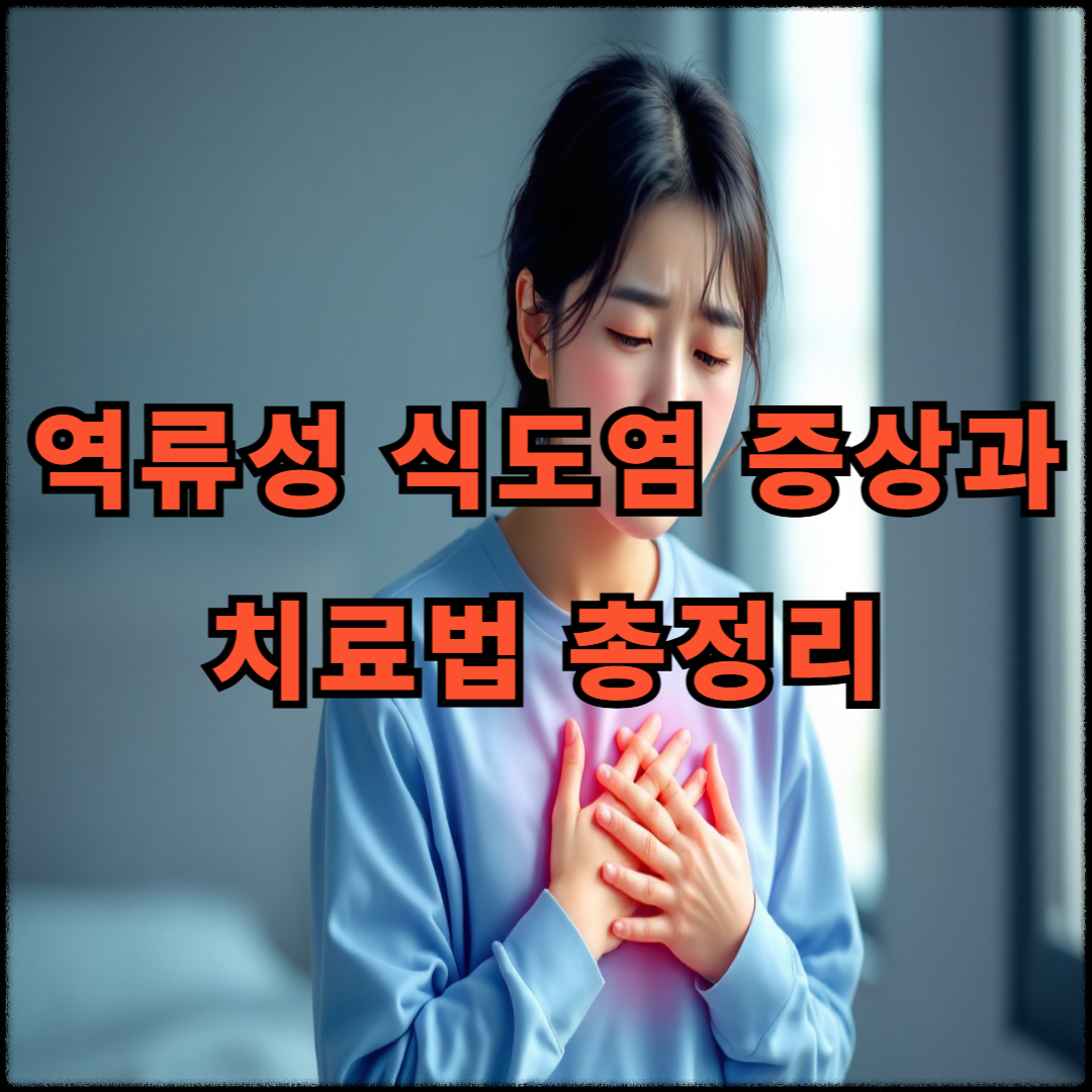 역류성 식도염 증상과 치료법 총정리