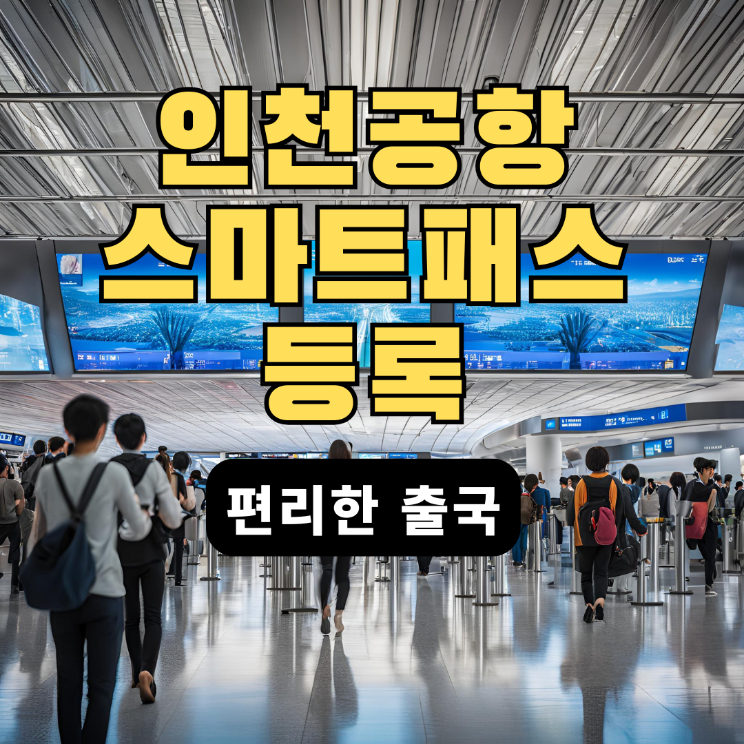 인천공항 스마트패스 등록