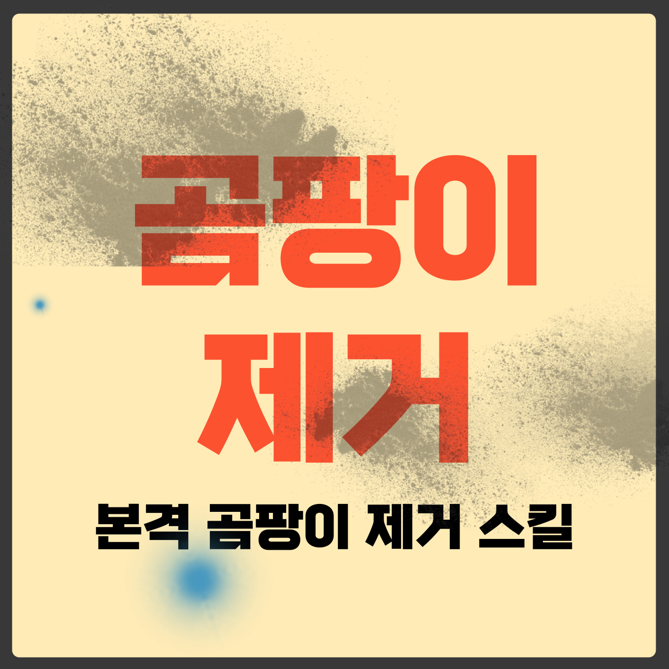 곰팡이 제거