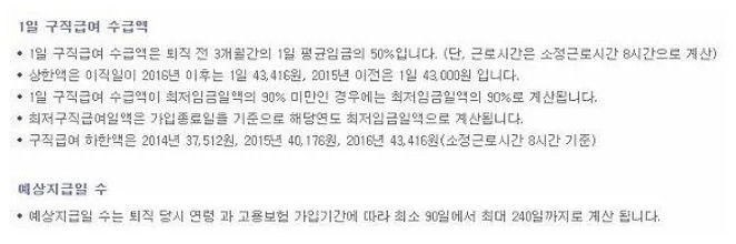 고용노동부 실업급여