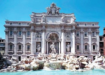 트레비분수의-오케아노스-동상