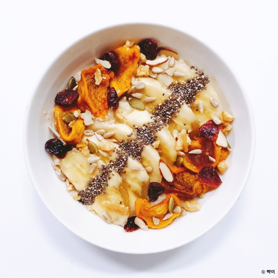 다이어트 아침식단 오트밀 죽 레시피 7가지