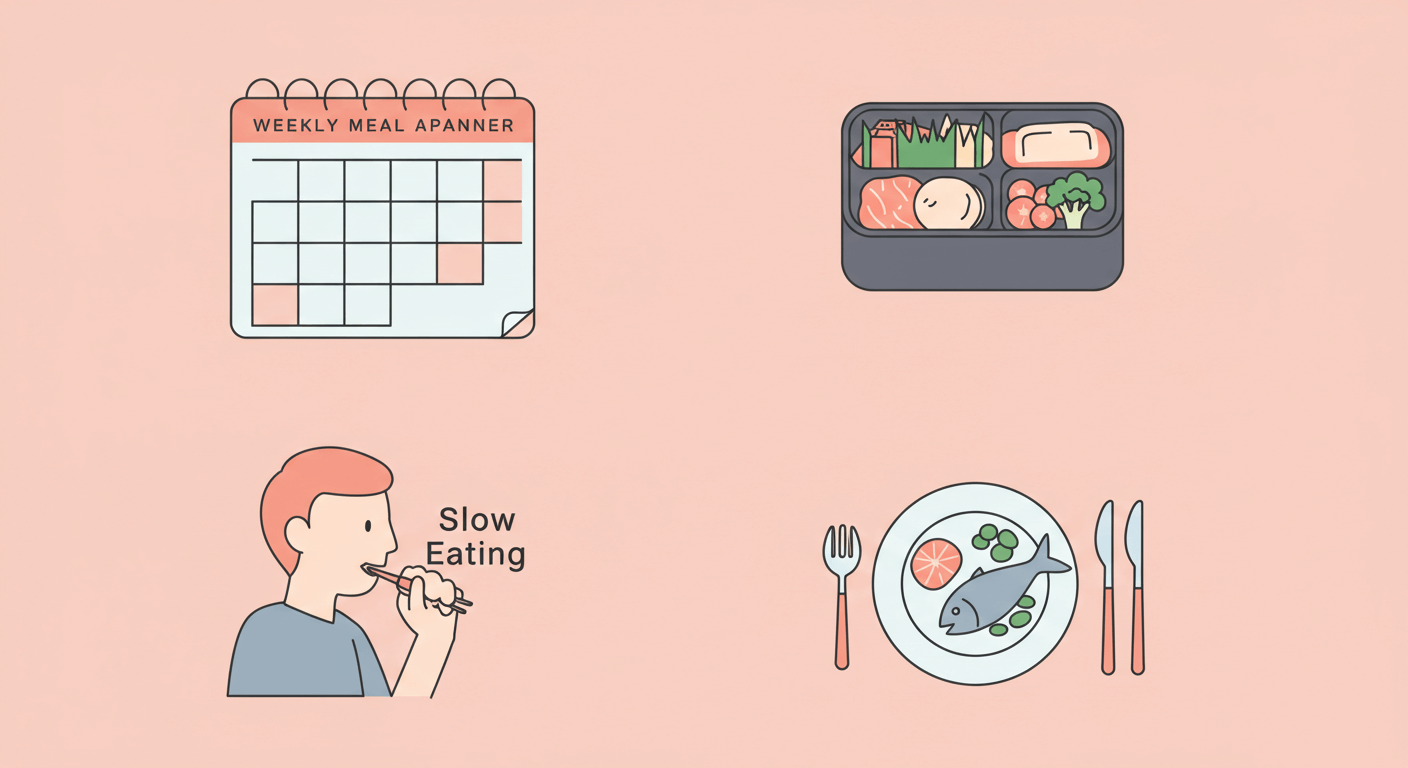 실생활에서 적용하는 일본식 식사 전략