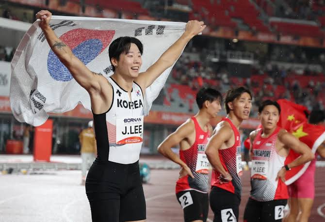 남자 400M 계주 동메달