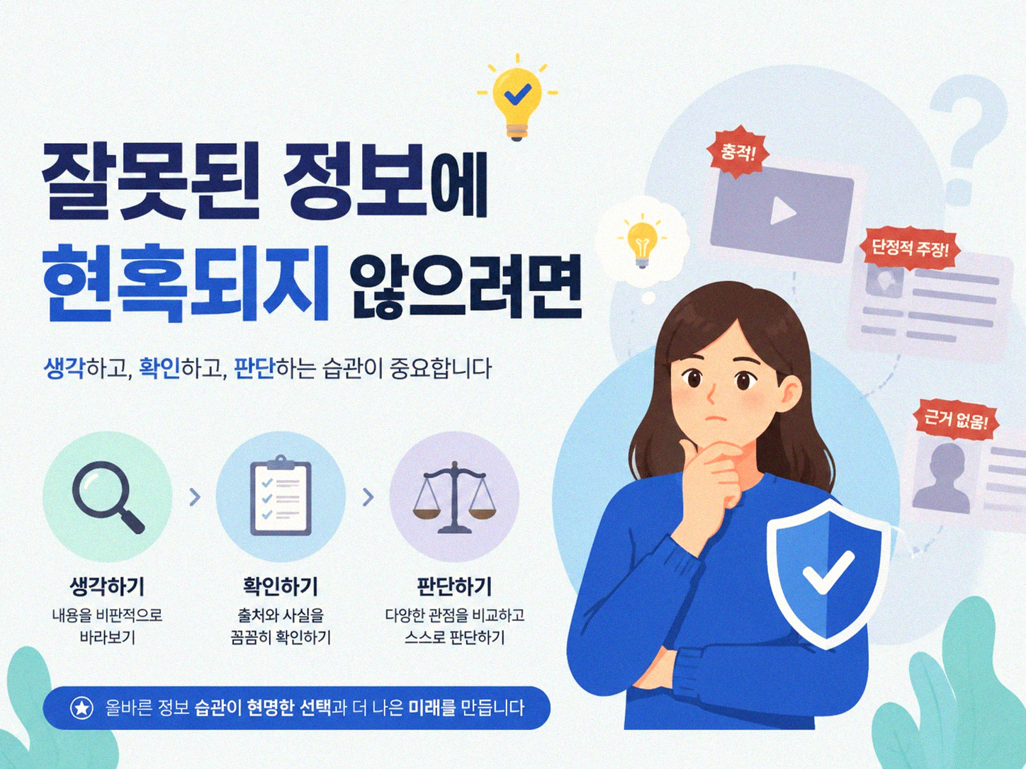 인터넷 건강 정보, 언제 믿고 언제 걸러야 할까