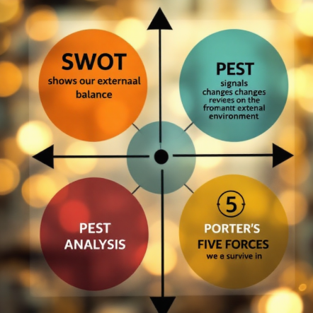 SWOT / PEST / 5 Forces란?