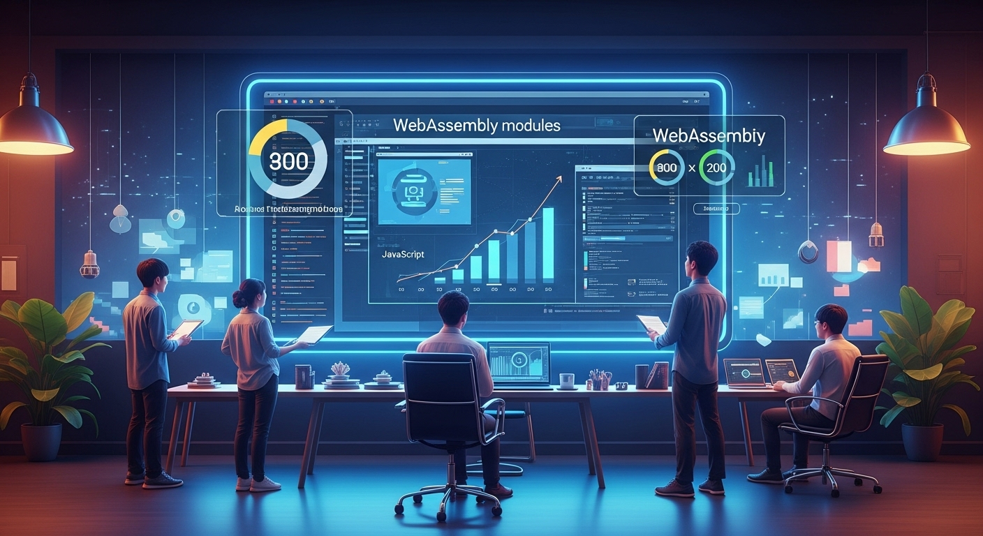 WebAssembly modules loading inside a browser