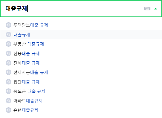 가계대출 전세대출 규제로 실수요자들 너무 힘들어