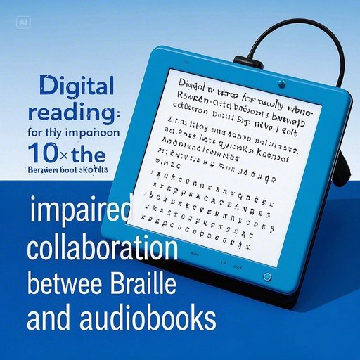 시각 장애인을 위한 디지털 독서: 점자와 오디오북의 협업
