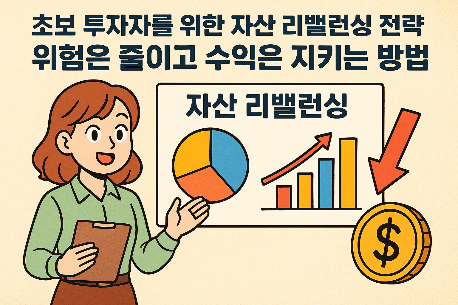 초보 투자자를 위한 자산 리밸런싱 전략: 위험은 줄이고 수익은 지키는 방법