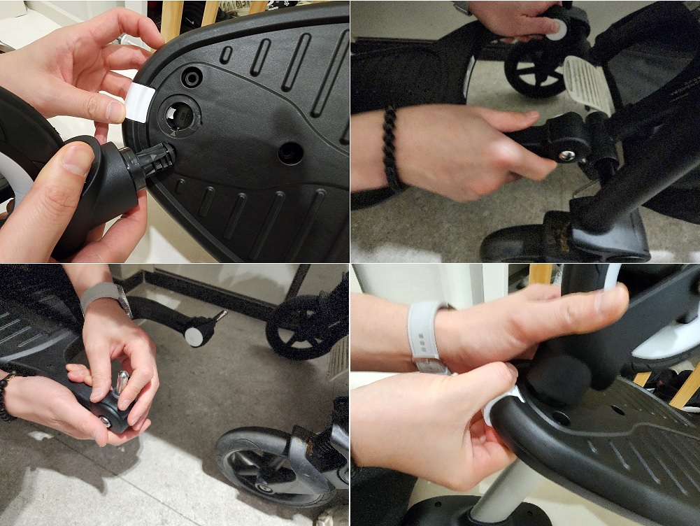 유모차 부가부 버터플라이 범퍼바 시트라이너 파라솔 휠보드