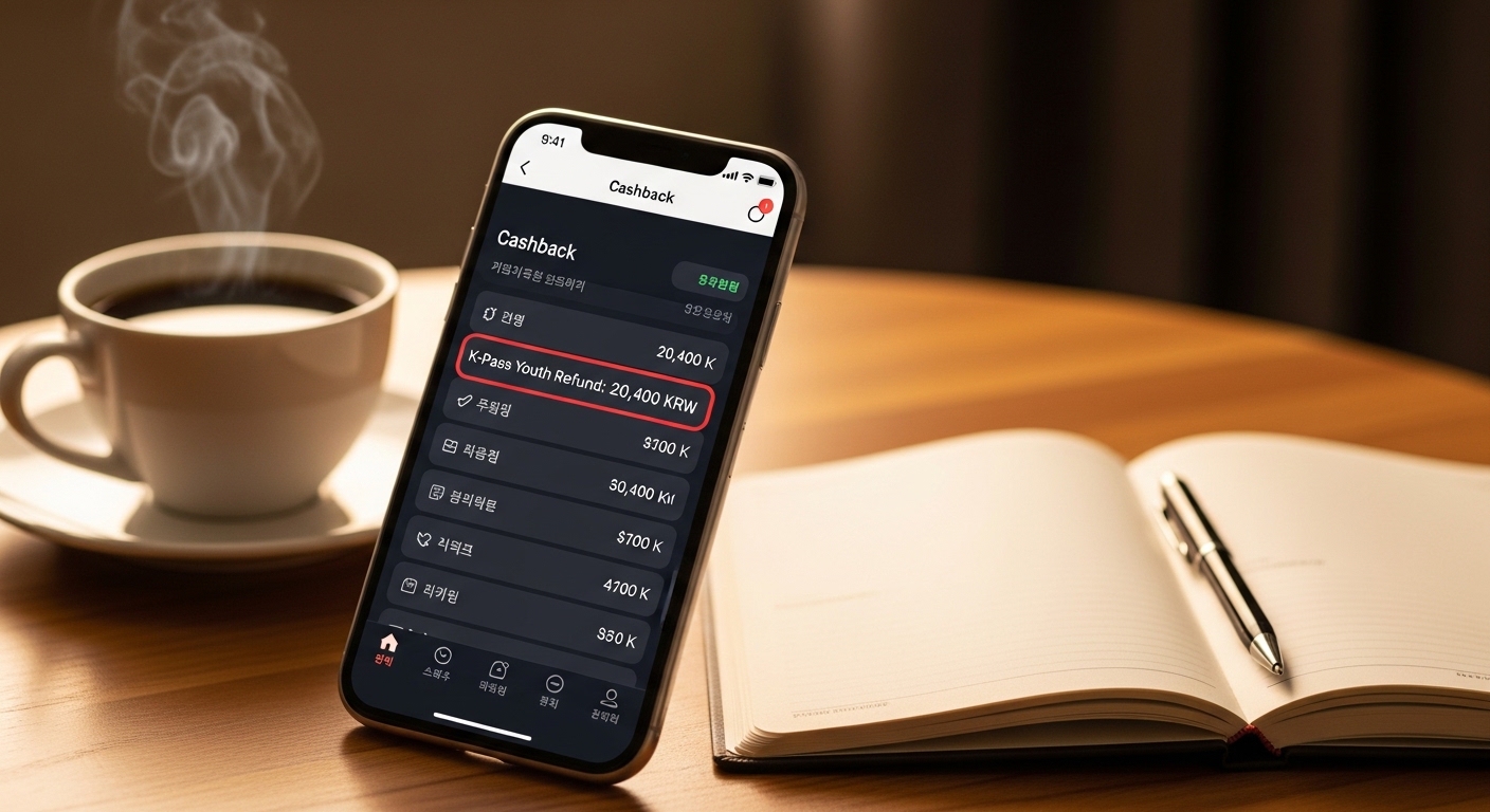 기후동행카드와 k패스 카드의 페이백 사진