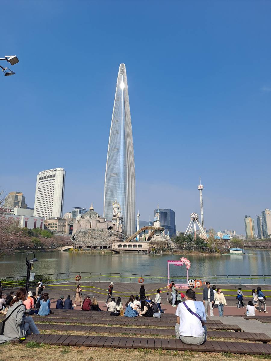 롯데월드가 모두 보이는 전망