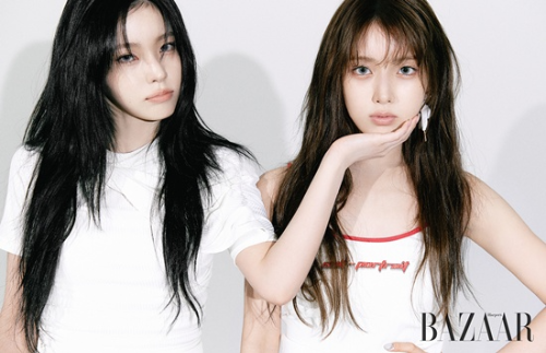 &ldquo;키치+몽환 매력 폭발&rdquo; 엔믹스 지우&middot;규진, 시크한 화보 비하인드