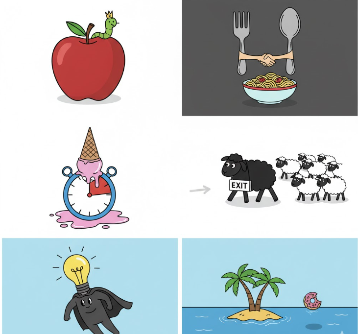 넌센스 퀴즈 그림 모음