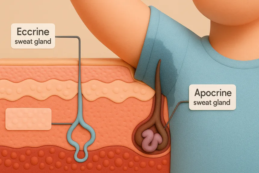 겨드랑이 땀이 많이 나는 이유