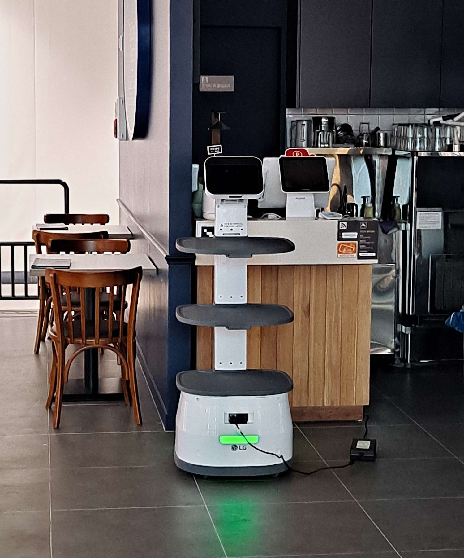 롤링파스타 서빙로봇