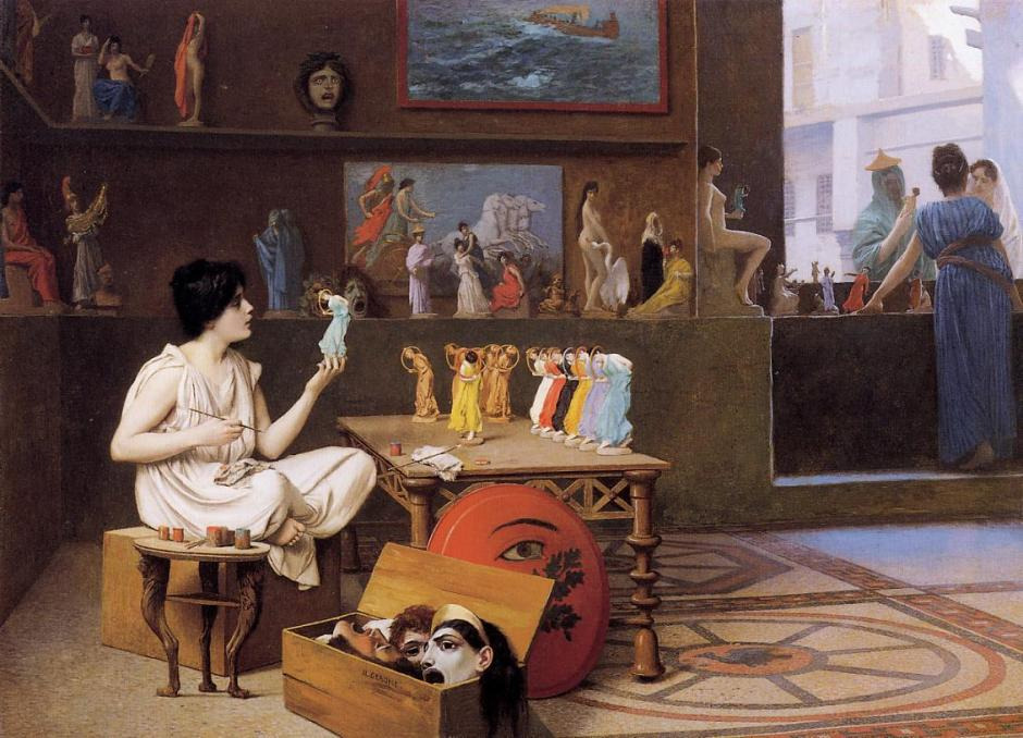 Jean-Léon Gérôme (1824–1904), Sculpturae Vitam Insufflat Pictura