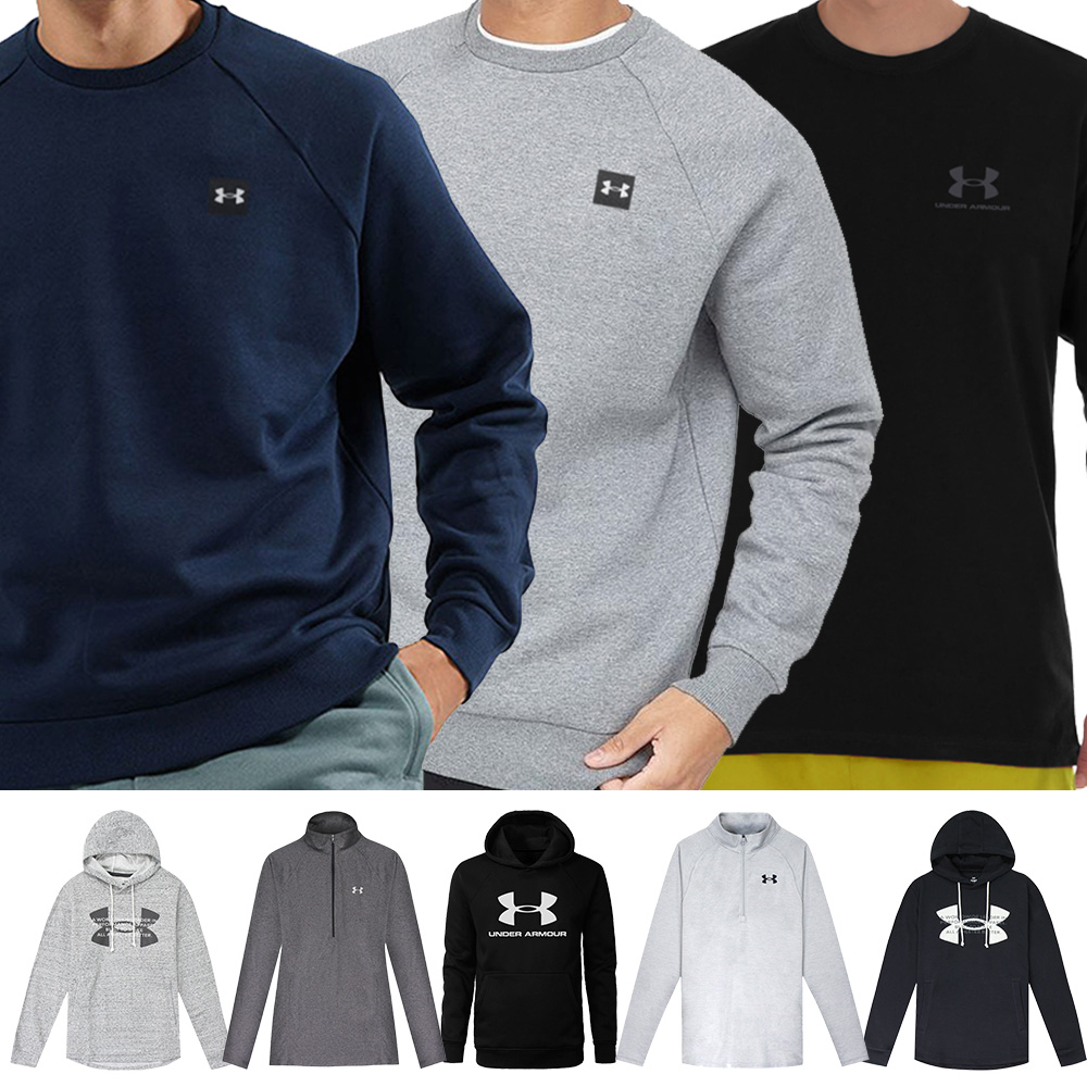 언더아머 UA 긴팔티 티셔츠 기모 후드티 맨투맨