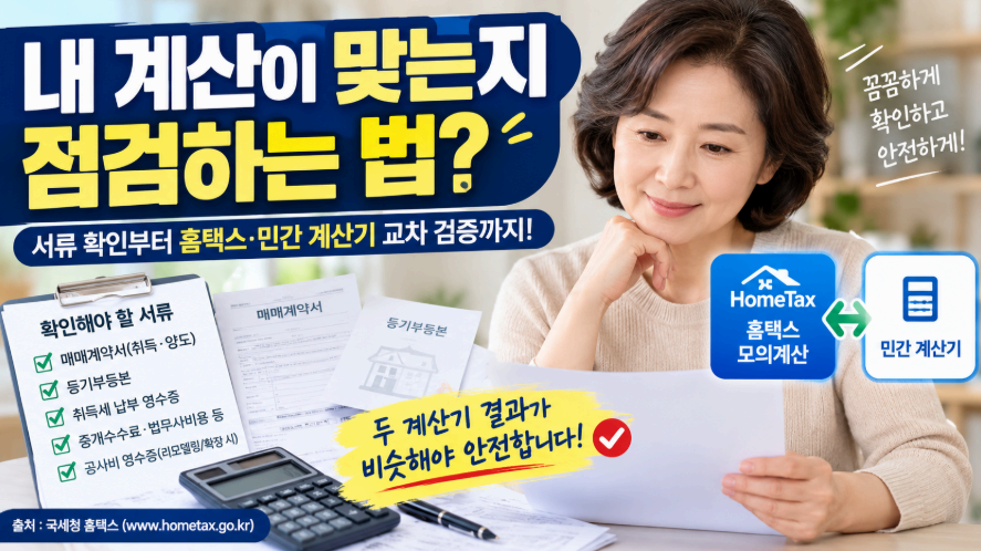 내 계산이 맞는지 점검하는 법 이미지사진