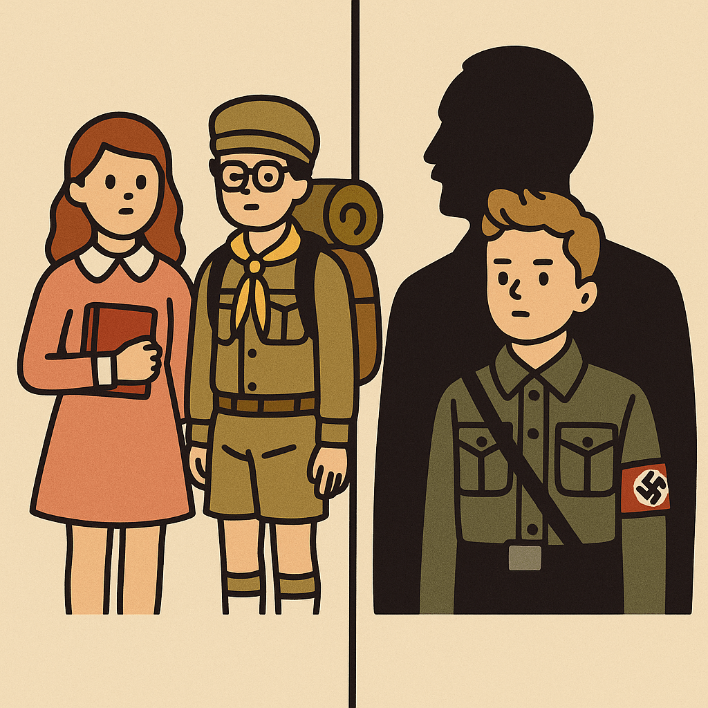 문라이즈 킹덤 vs 조조 래빗