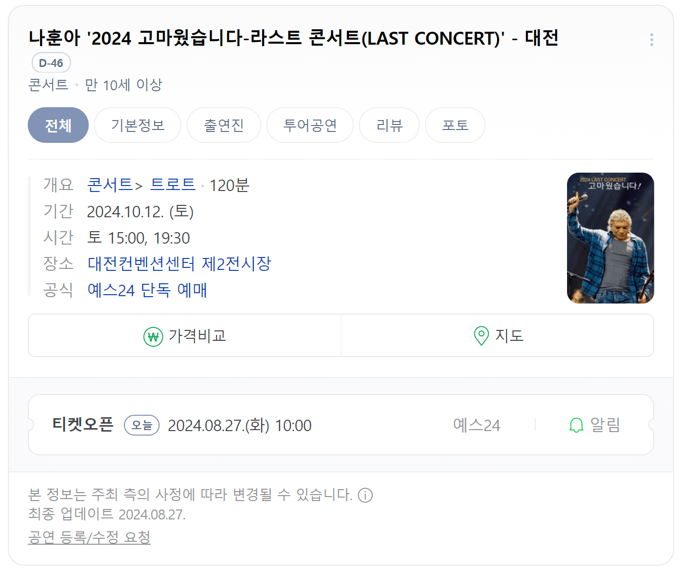 2024 나훈아 은퇴 전 라스트 콘서트