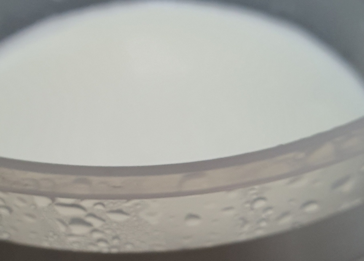 스치로폼 발효와 발효기 발효된 모습