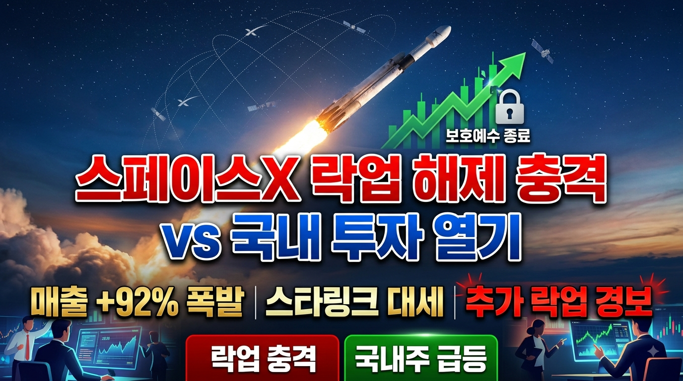 스페이스X 락업 해제