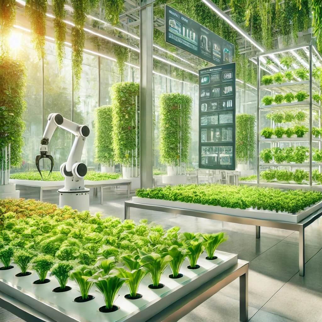 최첨단 ai와 자동화시스템의 스마트팜
