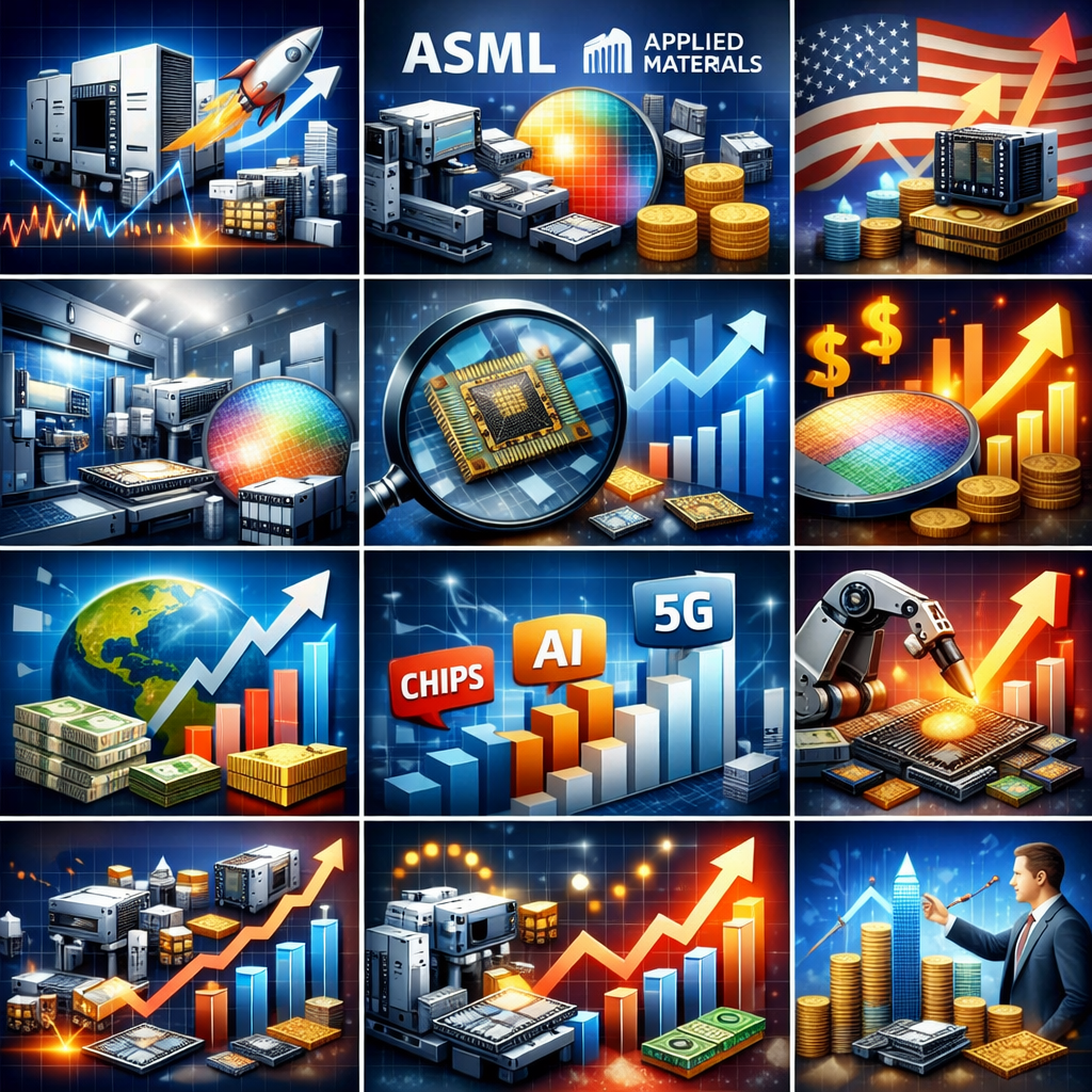 미국 반도체 장비주 급등 구조 분석 (ASML&middot;AMAT 중심) 관련 사진