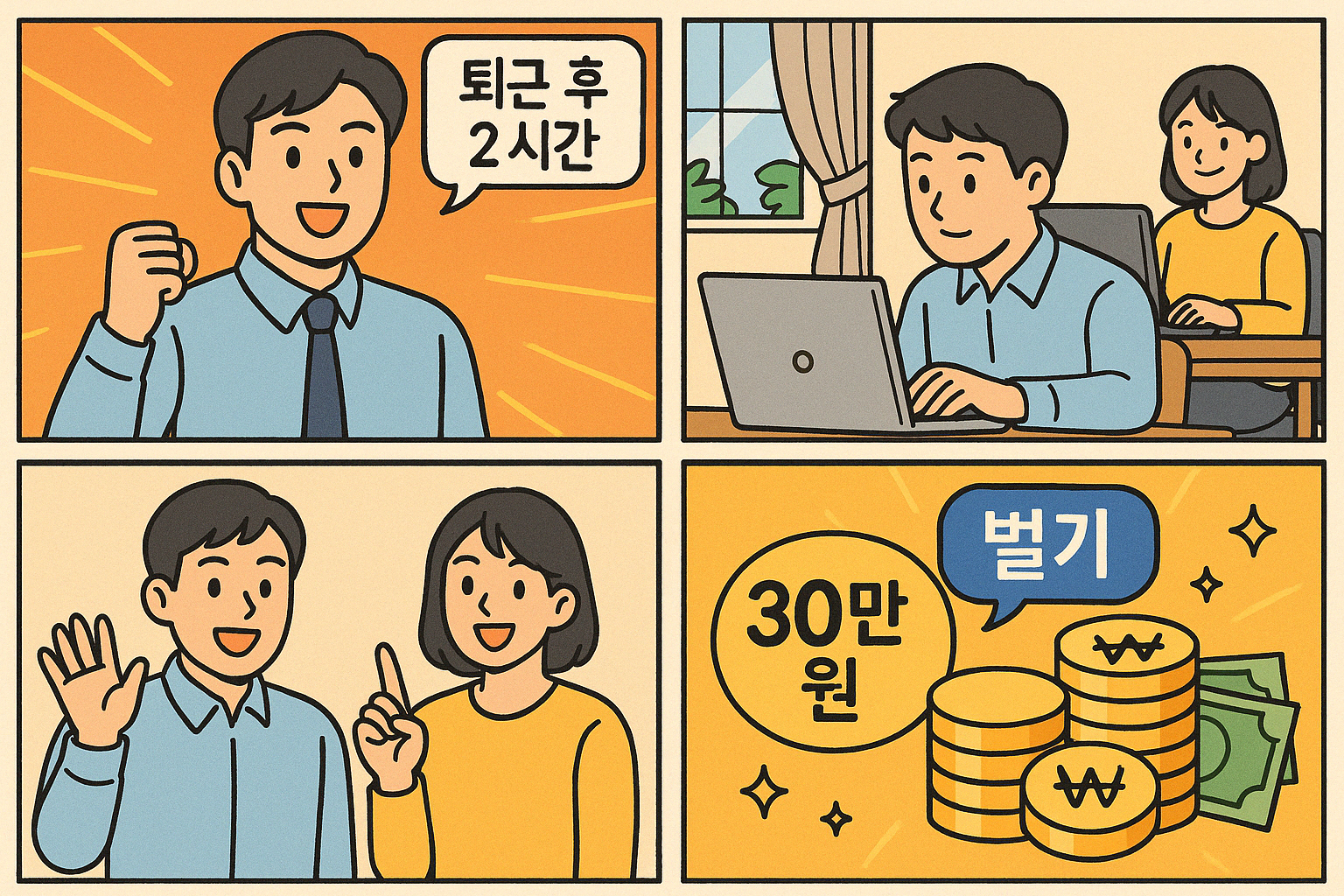 퇴근 후 2시간, 블로그로 월 30만 원 벌기