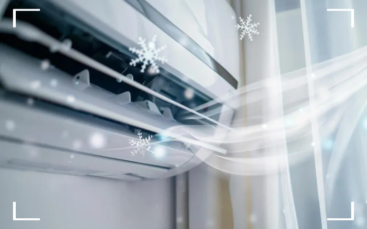 벽걸이 에어컨 사진