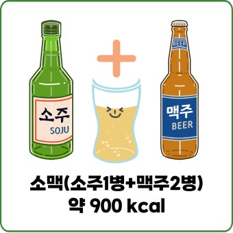 소주 맥주 칼로리 사진