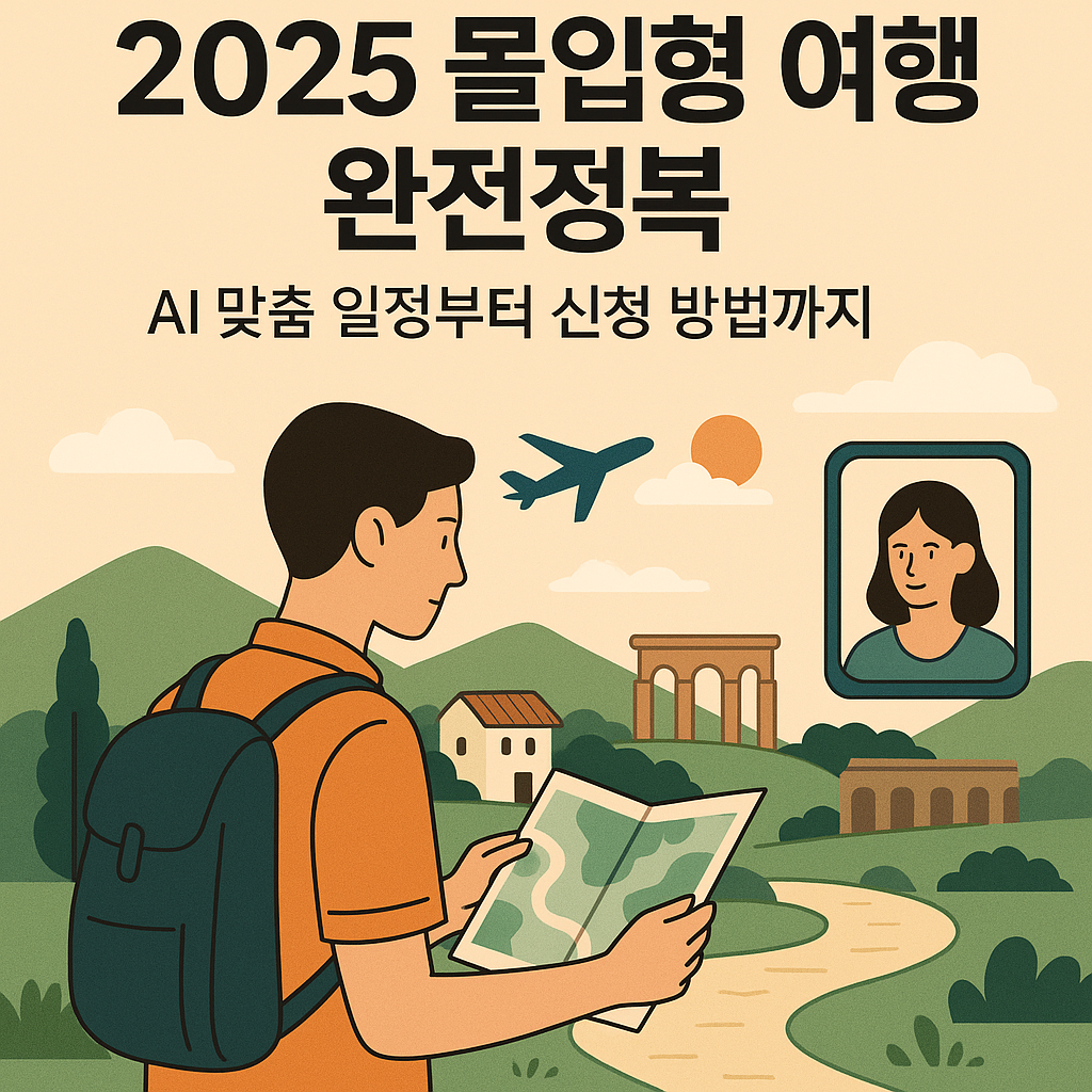 몰입형 여행 완전 정복 이미지