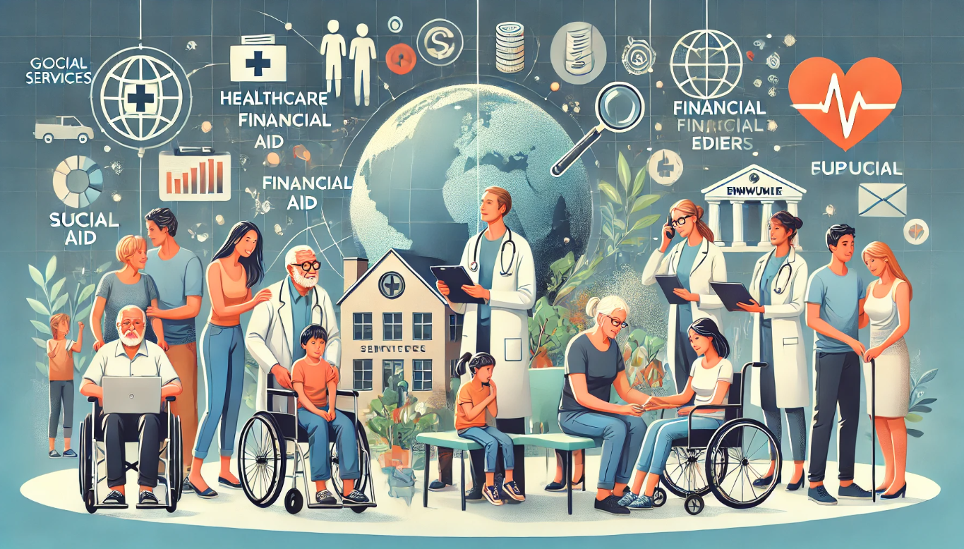 세계 복지 트렌드와 관련 사진