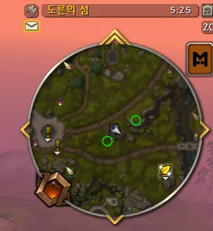 미니맵 노드표시