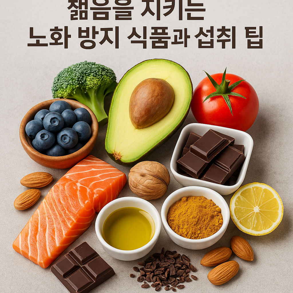 노화 방지에 효과적인 식품