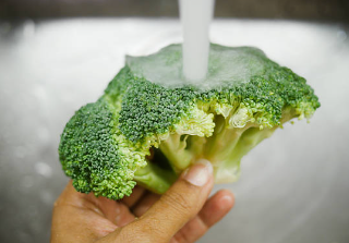 브로콜리 세척