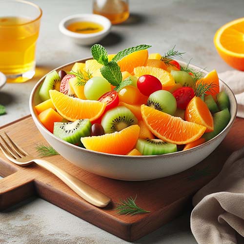 오렌지-멜론-세이셔널-샐러드